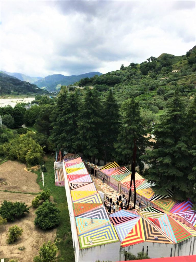 Antica foresteria del Parco Musaba - veduta dall'altoVe