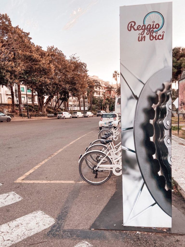 Reggio Calabria in bici - stazione bici 